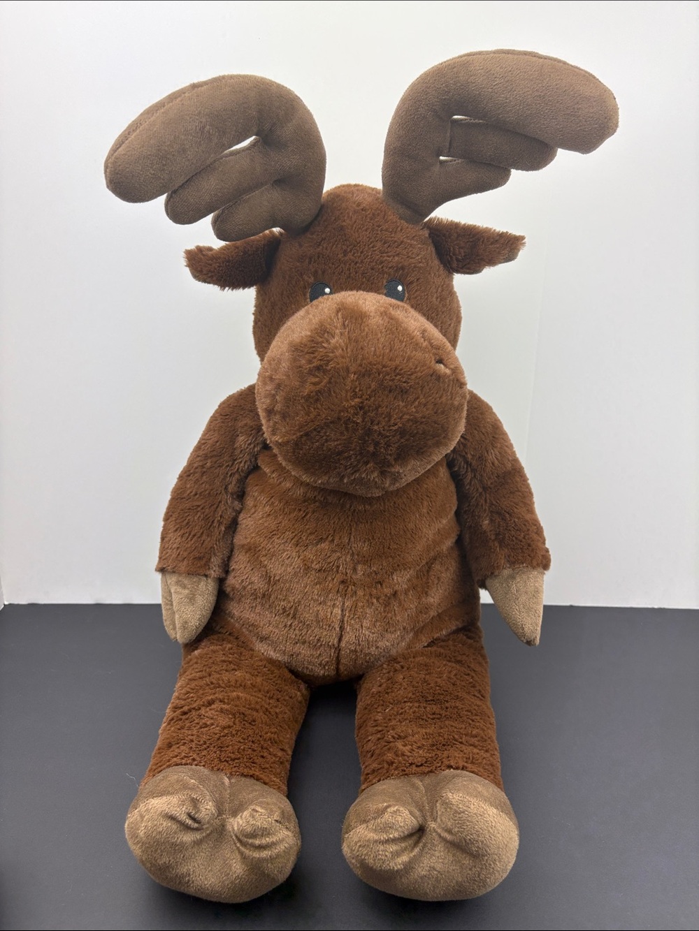 IKEA GEMYTLIG Brown Plush Moose Stuffed Animal